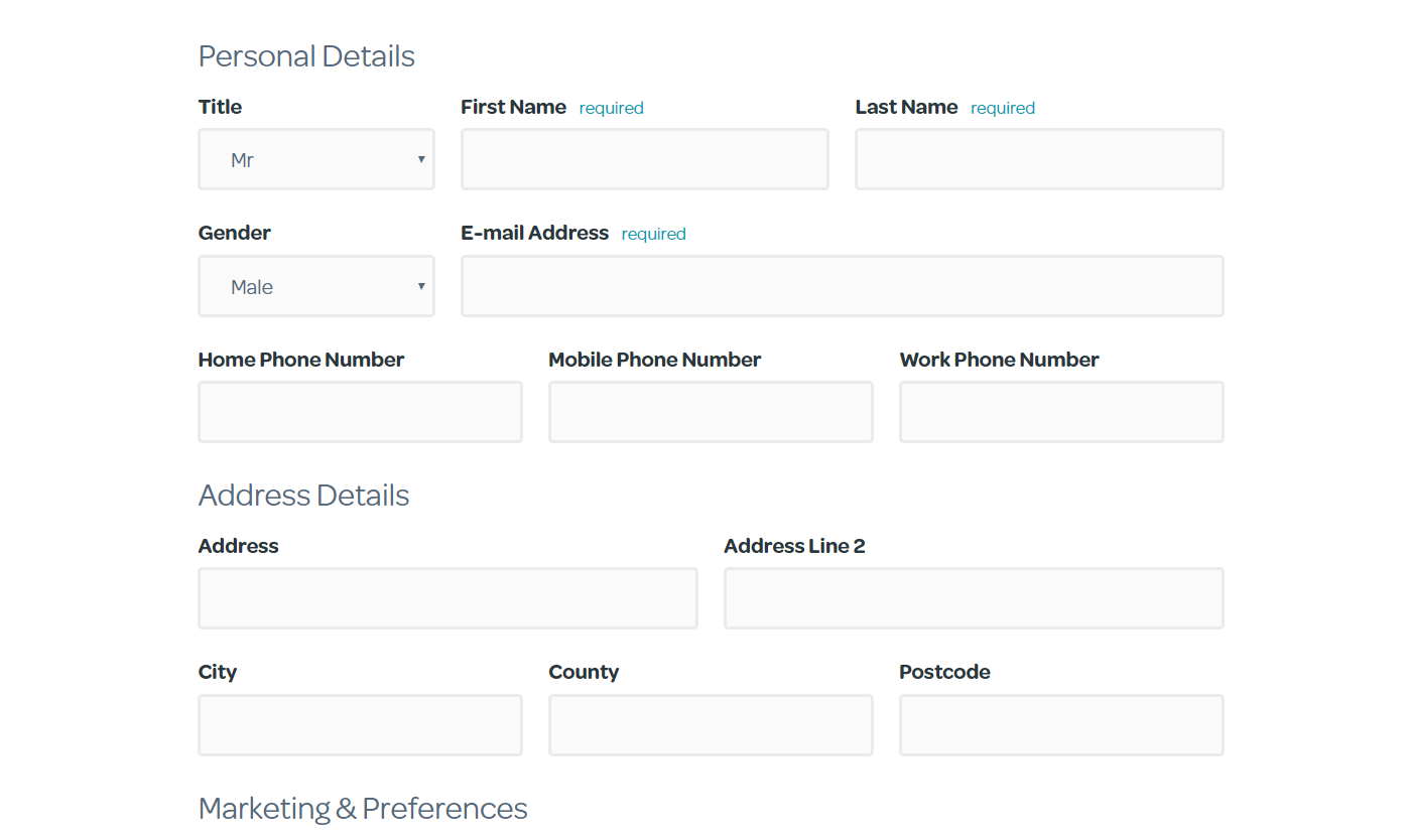 How do i change my personal details?